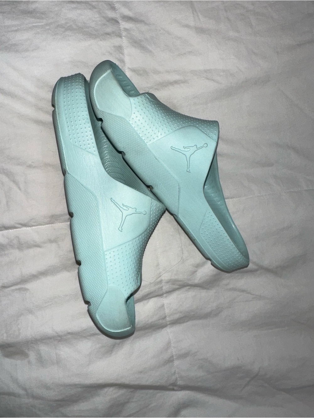 Nike Jordan Mint Green Slide Sandals
